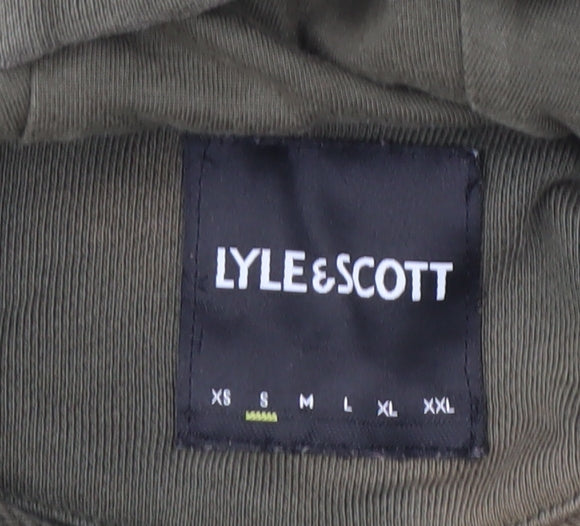 Lyle & Scott Men's Green Full Zip Hoodie Size L