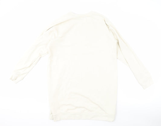 Brave Soul Men's Ivory Pullover Sweatshirt Small