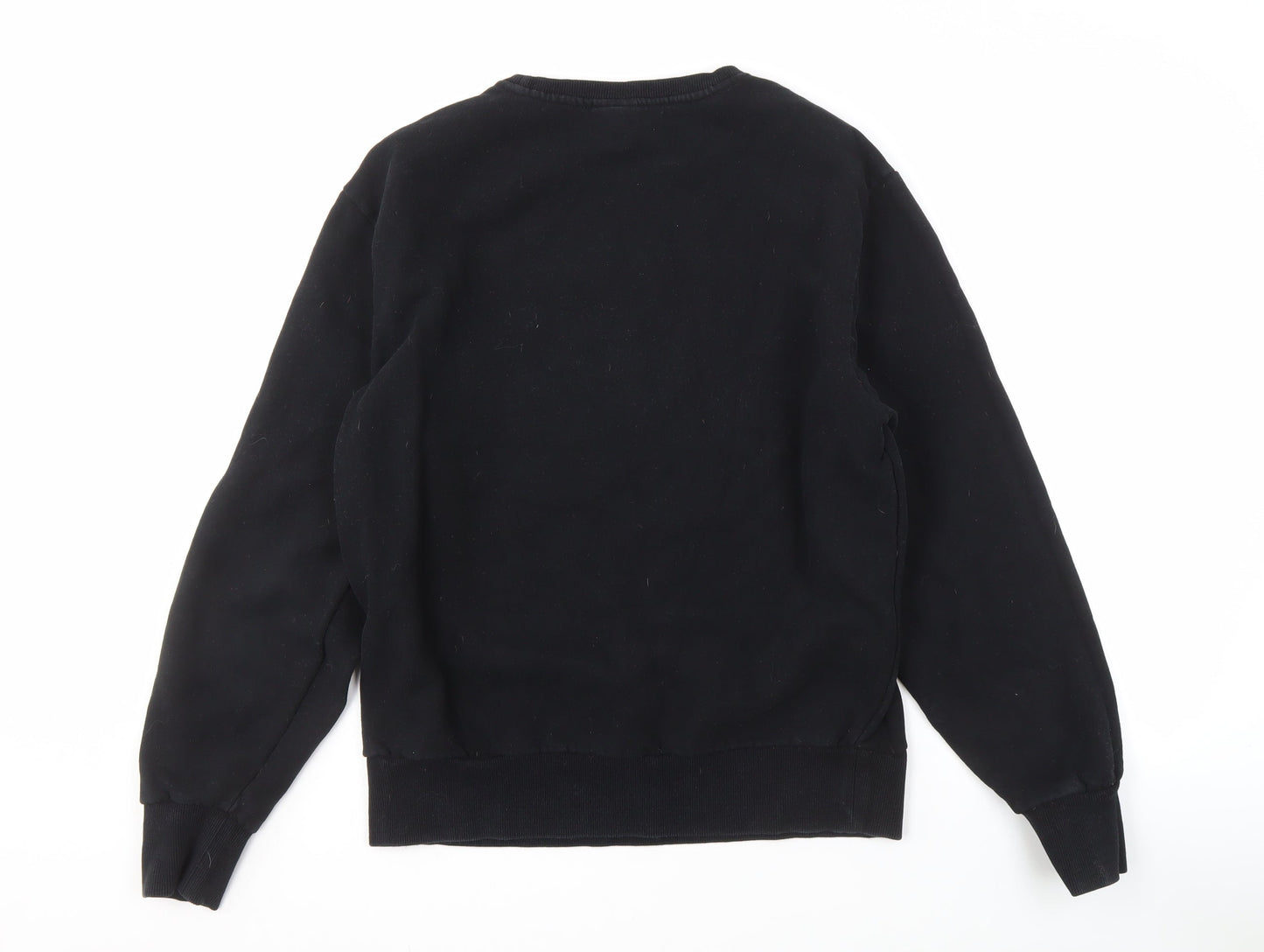 Ellesse Mens Black XL Pullover Sweatshirt Graphic