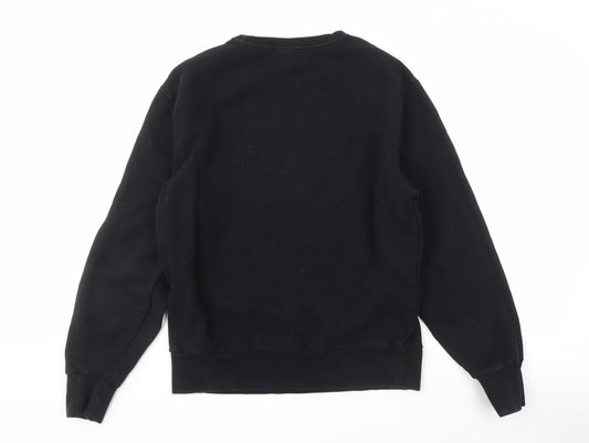 Ellesse Mens Black XL Pullover Sweatshirt Graphic