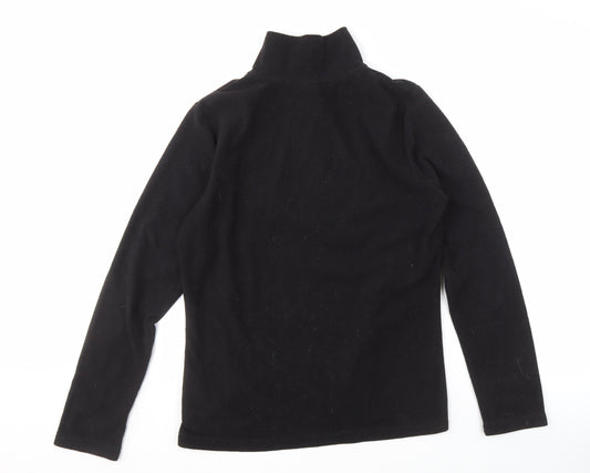 Gelert Women's Black Fleece Sweatshirt Size 10