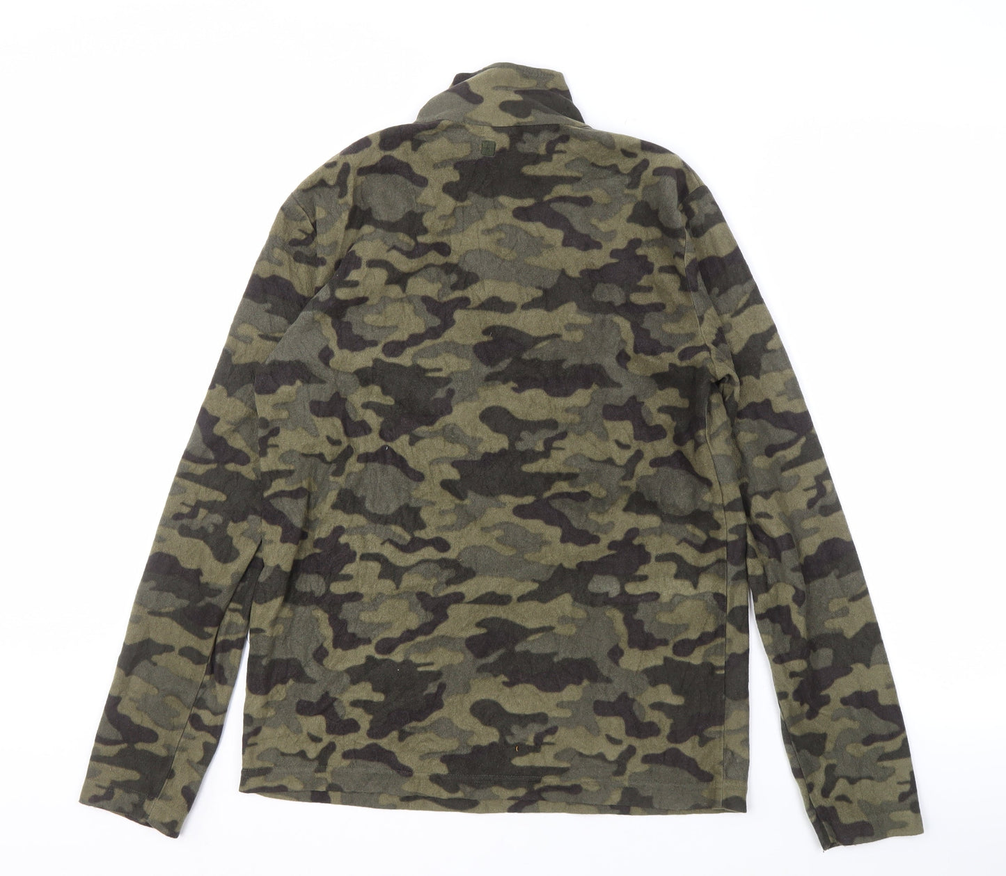 Mountain Warehouse Men's Green XS Camouflage Hoodie