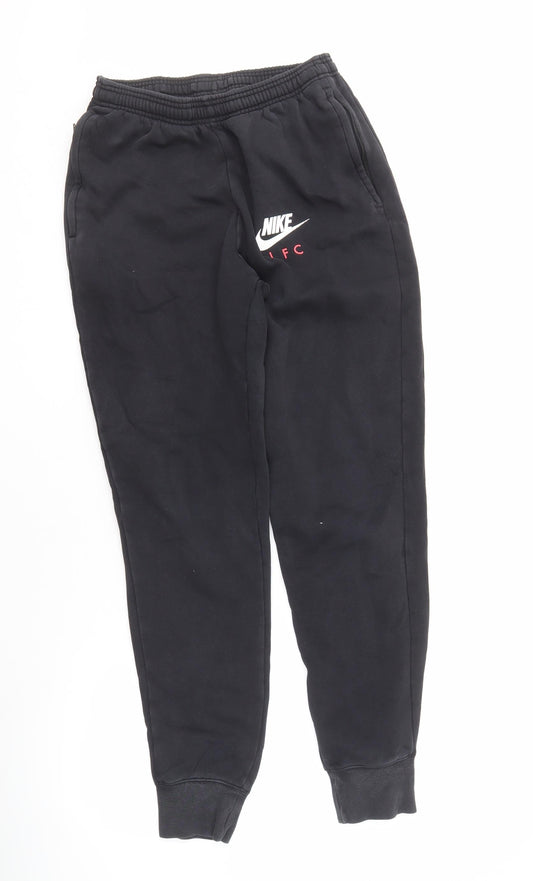 Nike Men's Black Jogger Trousers S for Gym & Training