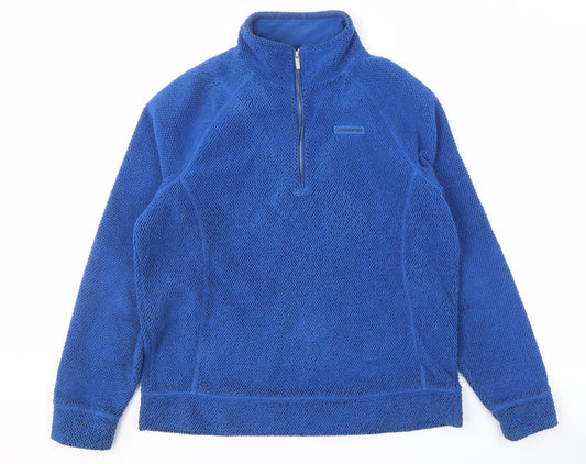 Craghoppers Men's Blue Fleece Pullover Sweatshirt L