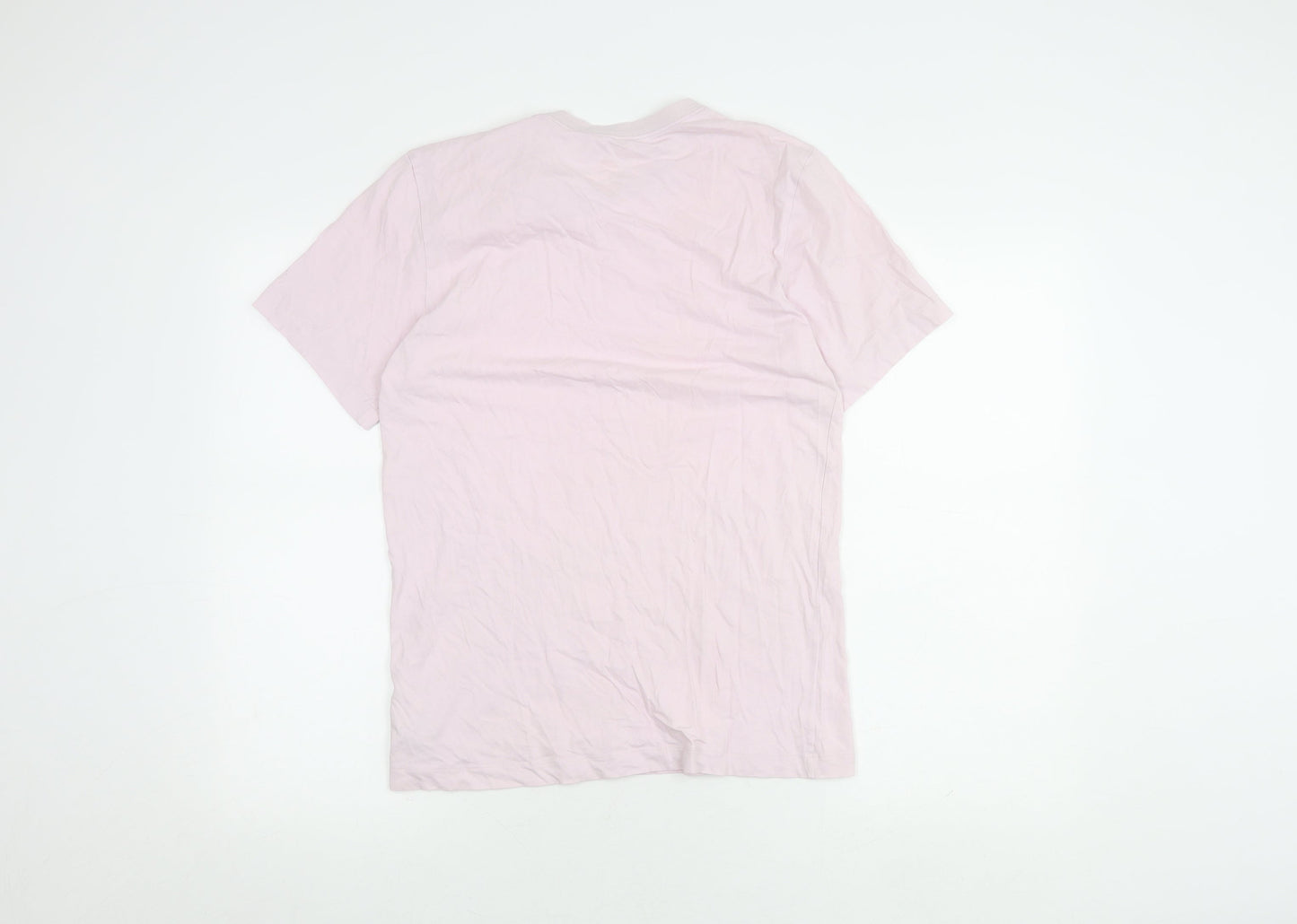Nike Women's Pink T-Shirt S Crew Neck Casual