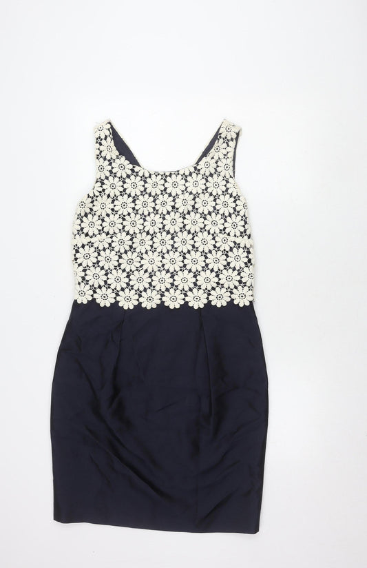 Hobbs Women's Silk Blend Floral Pencil Dress Size 12