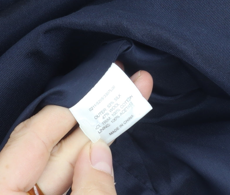 Hobbs Women's Silk Blend Floral Pencil Dress Size 12