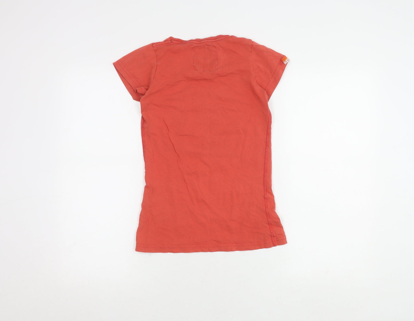 Superdry Women's Red XS Slim Fit T-Shirt
