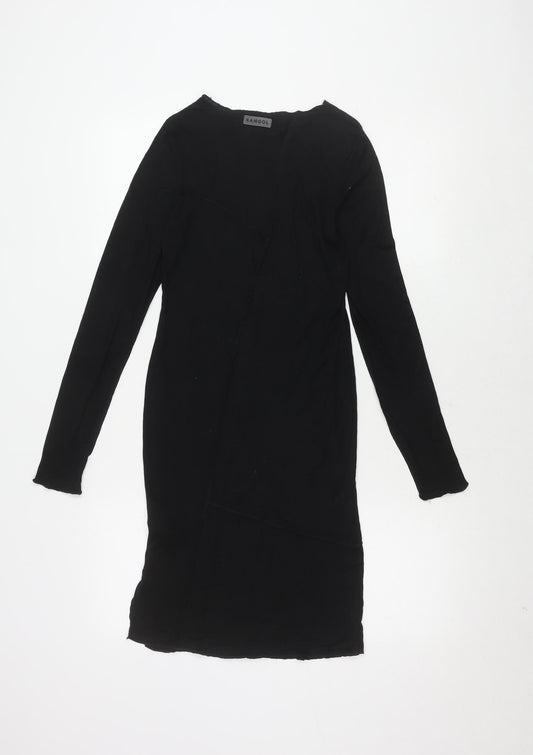 Kangol Women's Black Dress, Size 10, Long Sleeve