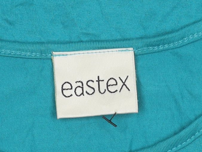 Eastex Women's Green T-Shirt Size 12/14 Casual