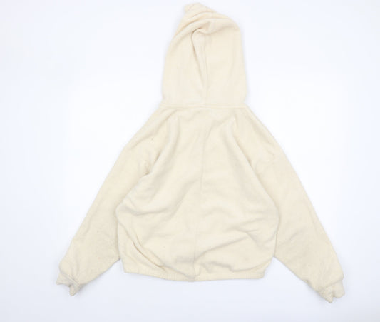 Puma Women's Beige Full Zip Hoodie - Size 18