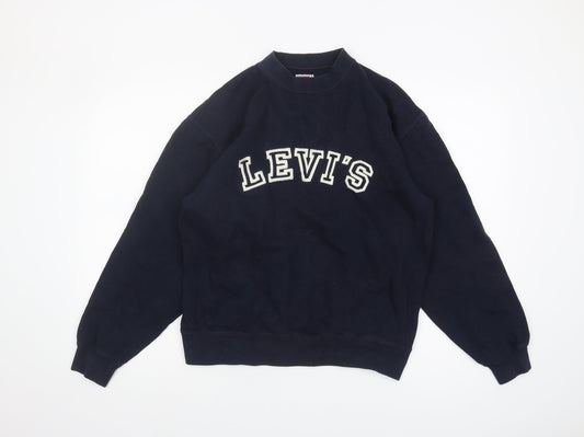 Levi's Men's Black M Sweatshirt Pullover Logo