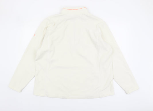 Craghoppers Unisex White Fleece 1/2 Zip Sweatshirt