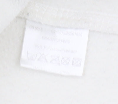 Craghoppers Unisex White Fleece 1/2 Zip Sweatshirt