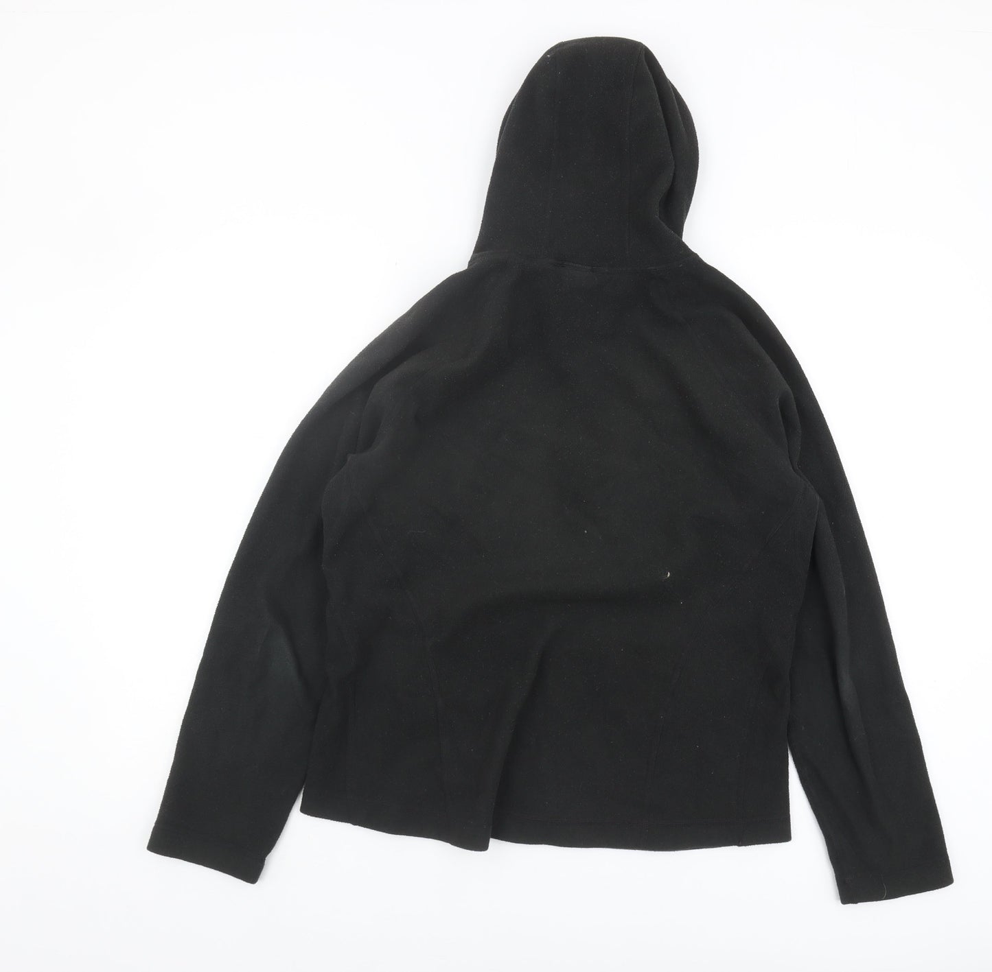 The North Face Women's Black Hooded Fleece Jacket L