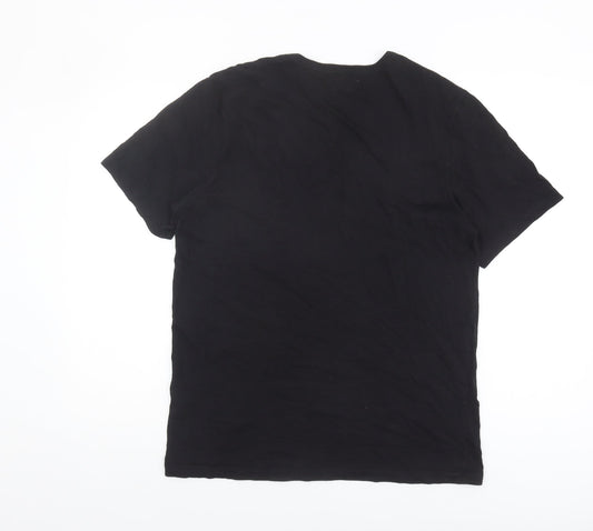 Hugo Boss Men's Black Crew Neck T-Shirt Size L