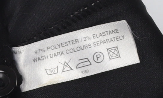 EWM Women's Black Pencil Skirt Size 16 - Elegant & Versatile