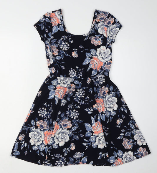 Aéropostale Women's Floral Fit & Flare Dress - S
