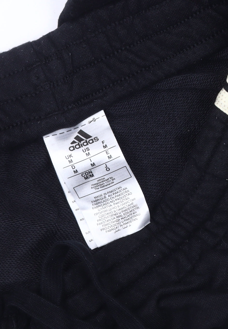 Adidas Men's Black Joggers, M, Elastic Waist