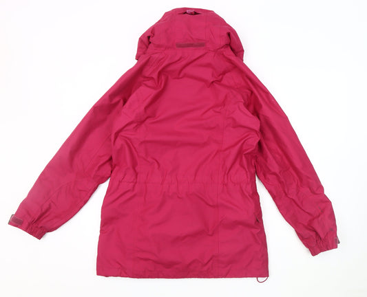 Peter Storm Women's Red Water Resistant Parka Jacket Size 10