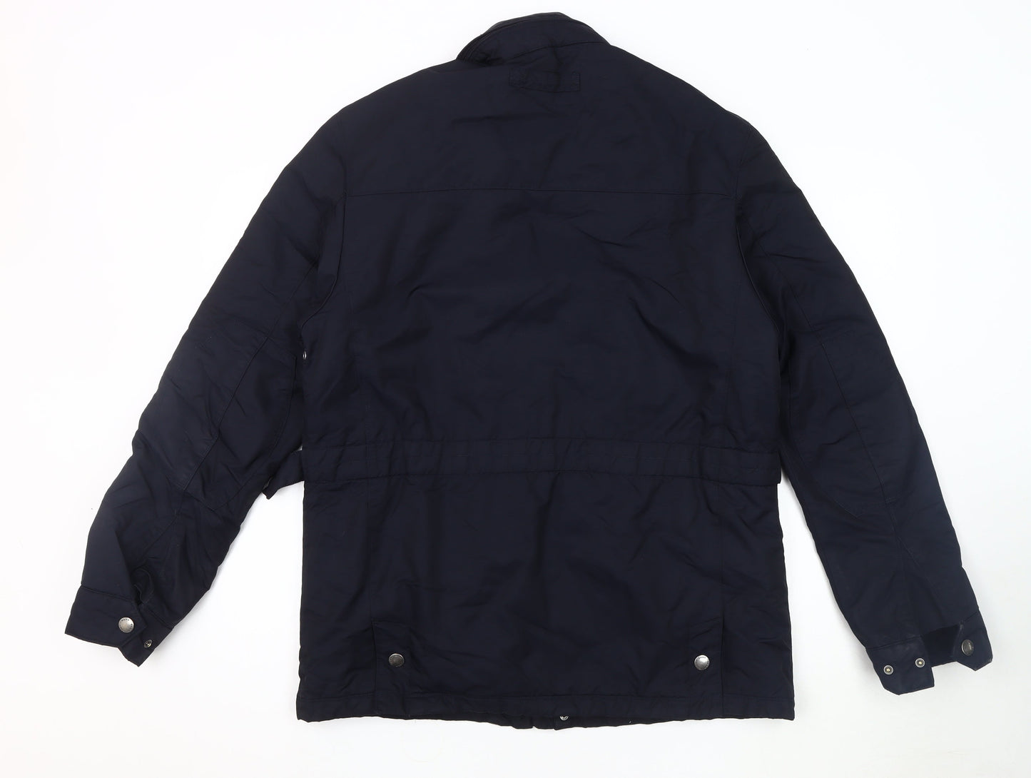 GANT Men's Blue Parka Jacket, Size L, Winter Casual