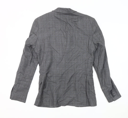 Limehaus Men's Grey Check Blazer 34 Regular Fit