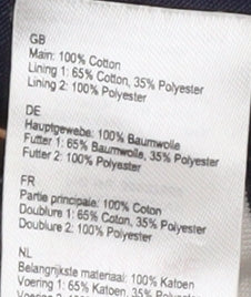 Joules Women's Blue Rain Coat Size 6 With Hood