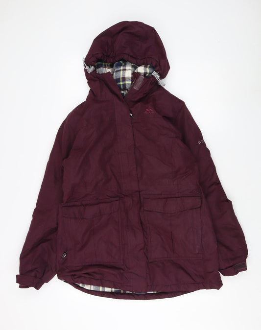 Trespass Men's Purple Parka Jacket L