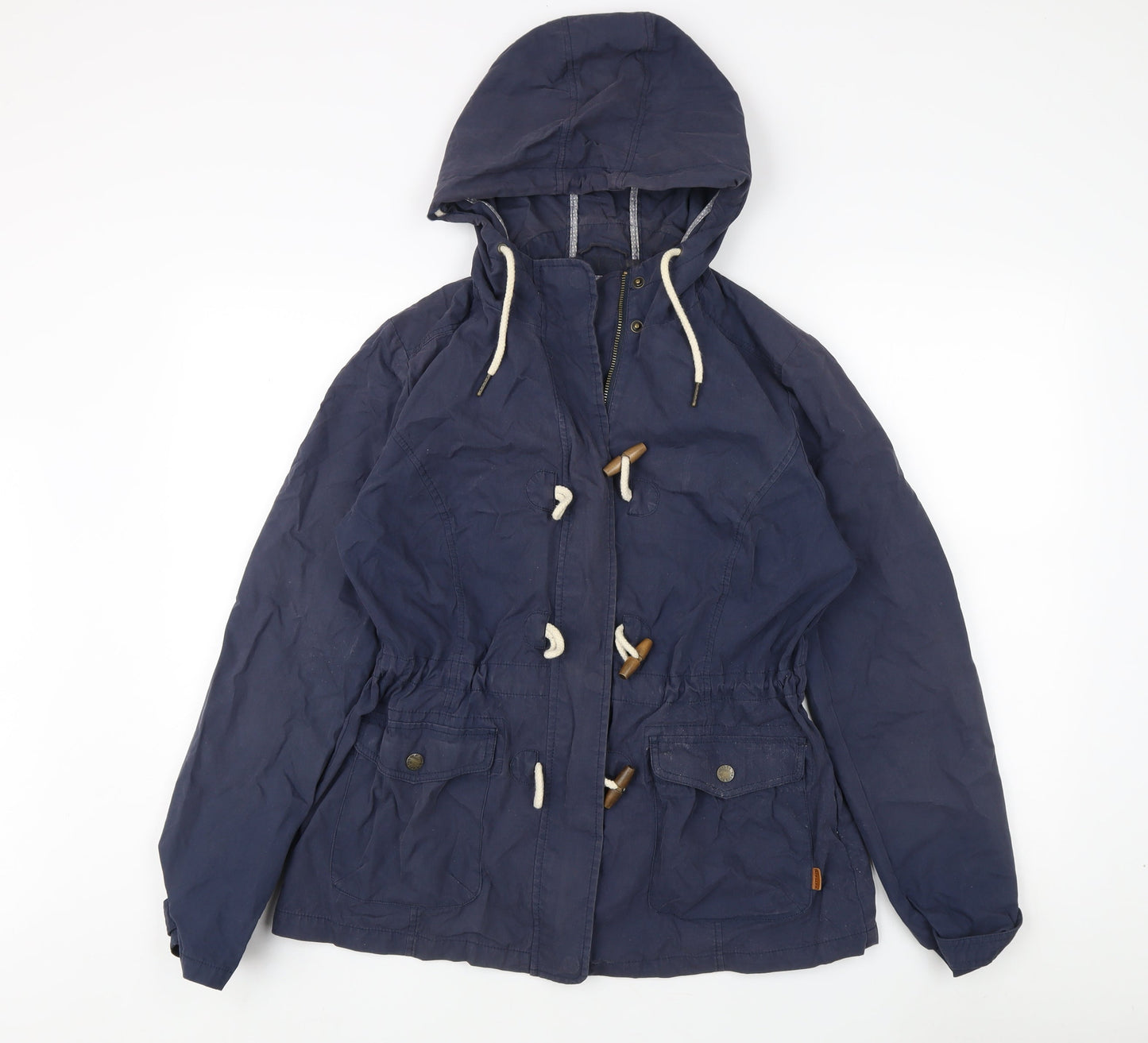 FatFace Blue Women's Parka Jacket Size 14