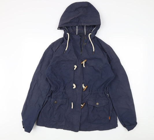 FatFace Blue Women's Parka Jacket Size 14