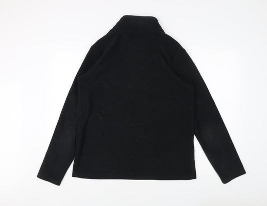 Peter Storm Black Women’s Fleece Sweatshirt, Size 16