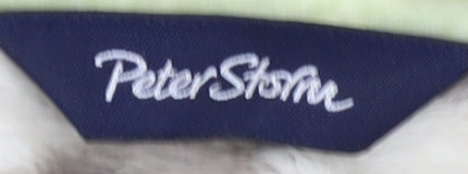 Peter Storm Women's Grey Ivory Fleece Hoodie Size 20