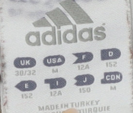 adidas Unisex T-Shirt Brown M Crew Neck Raglan