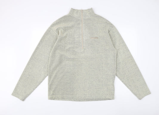 Firetrap Men's Beige Pullover Knit Sweater M