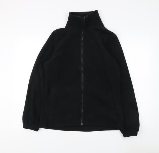 Mountain Warehouse Women's Black Full Zip Sweatshirt, Size 12
