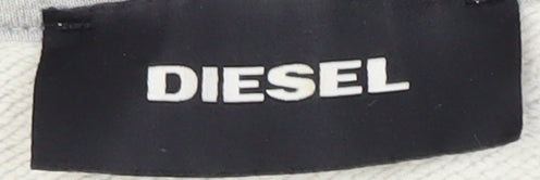 Diesel Men's Grey Pullover Sweatshirt L