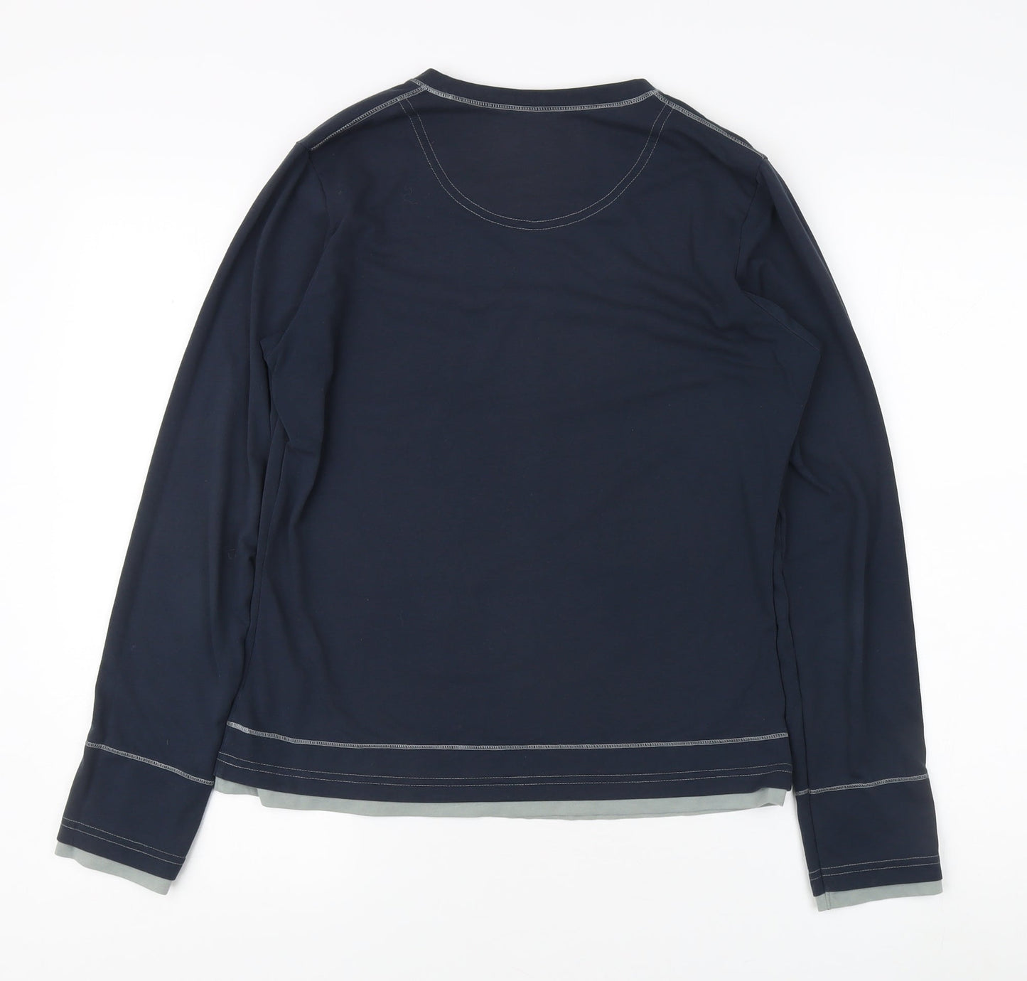 Berghaus Women's Blue Long Sleeve Crew T-Shirt - Size 12