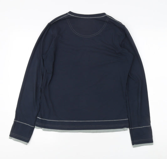 Berghaus Women's Blue Long Sleeve Crew T-Shirt - Size 12