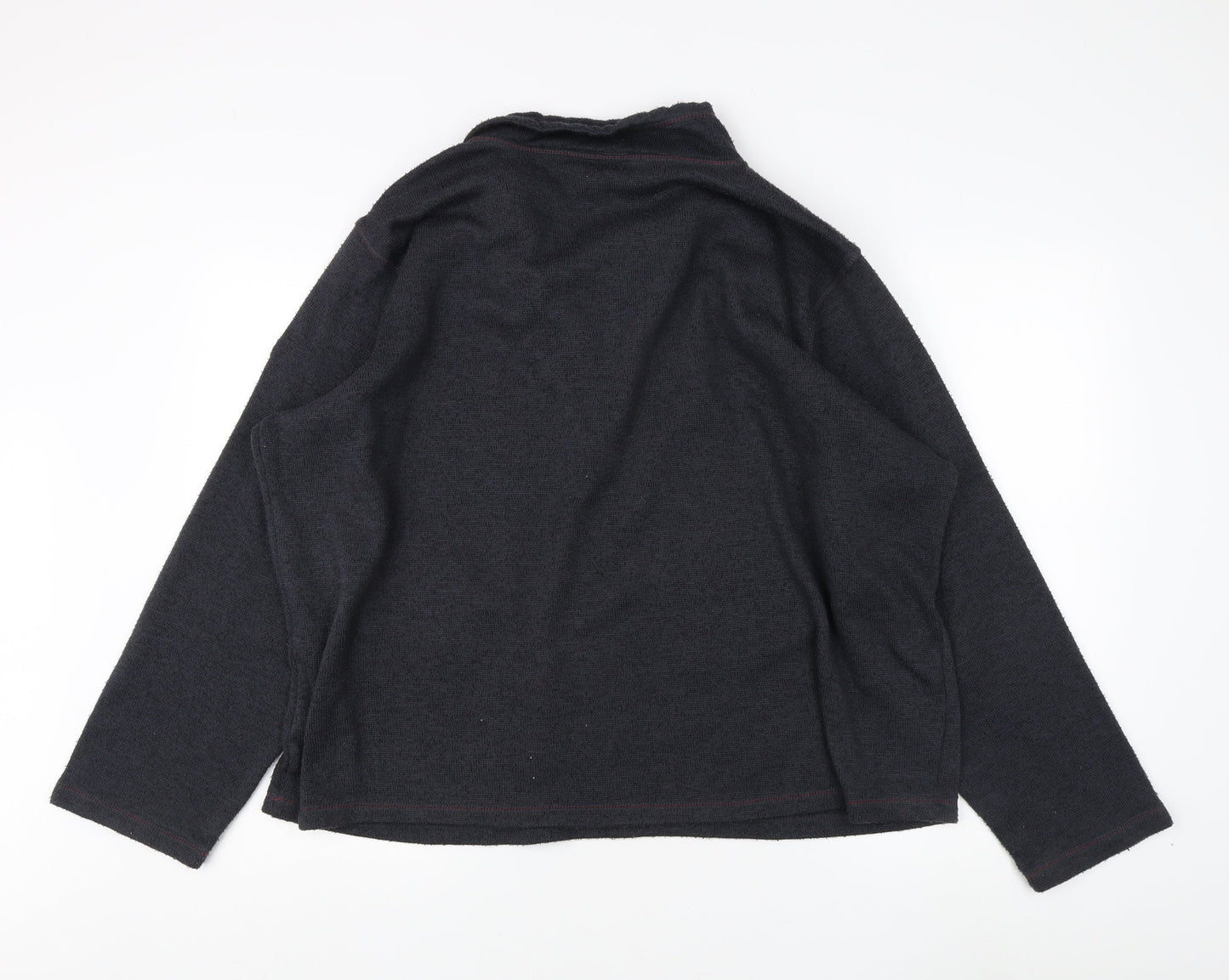 TOG TWENTY FOUR Men's Black XL Full Zip Sweatshirt