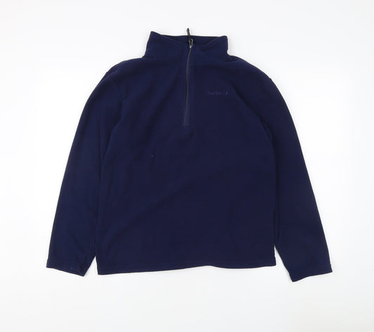 Peter Storm Men's Blue XS Fleece 1/4 Zip Sweatshirt
