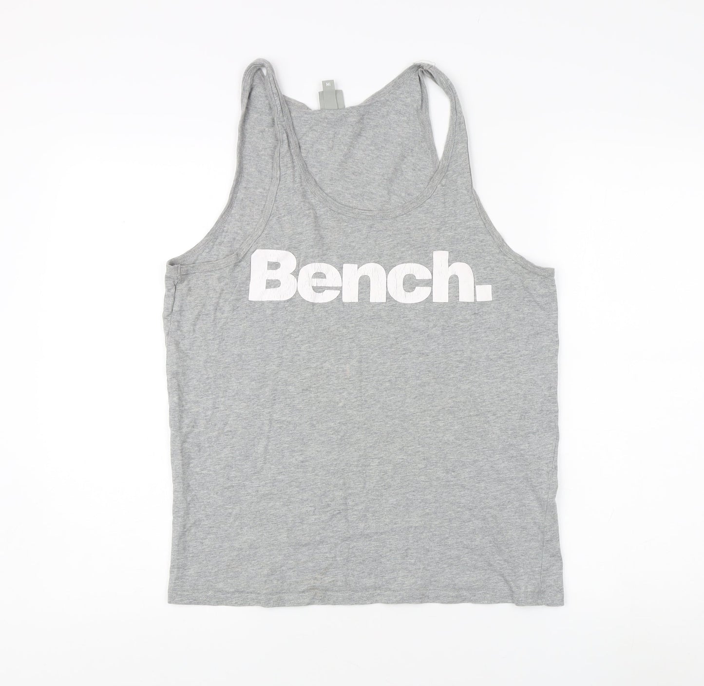 Bench Women’s Grey Tank Top Regular Size S Casual