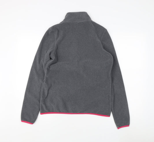 Peter Storm Women's Grey Henley Sweatshirt Size 12