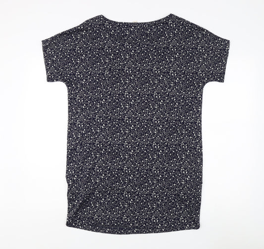 Womens UK Size 10 White Stuff Blue Polyester Blend T-Shirt