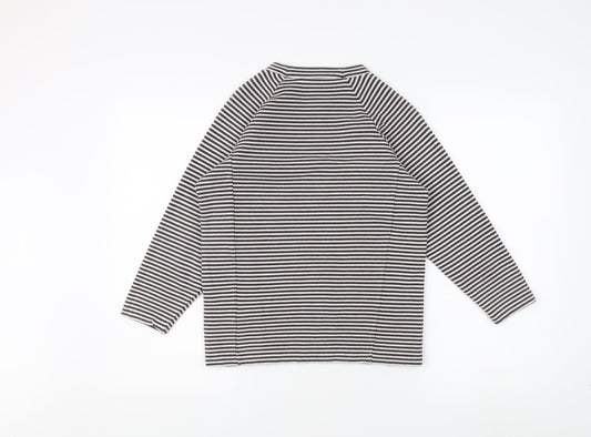 Whistles Women's Striped Long Sleeve T-Shirt - Size S