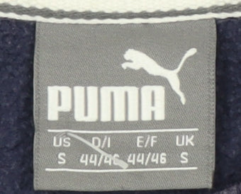 Puma Men's Blue S Pullover Sweatshirt Logo