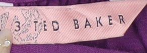 Ted Baker Women's Purple Camisole Tank Top, Size M