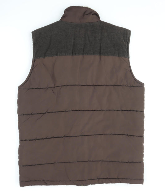 Regatta Men's Brown Puffer Jacket Waistcoat M