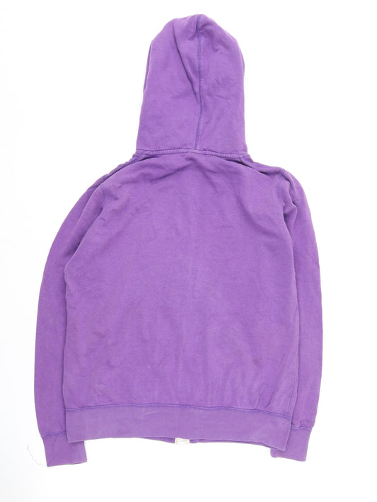 Nike Women's Purple Full Zip Hoodie Size L