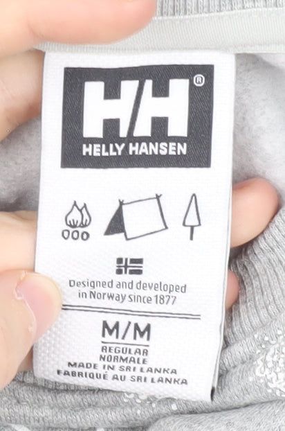 Helly Hansen Grey Crew Neck Sweatshirt Unisex M