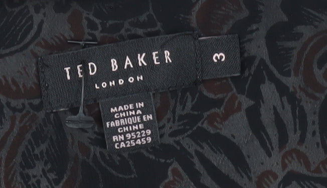 Ted Baker Women's Multicoloured Floral Blouse Size 12